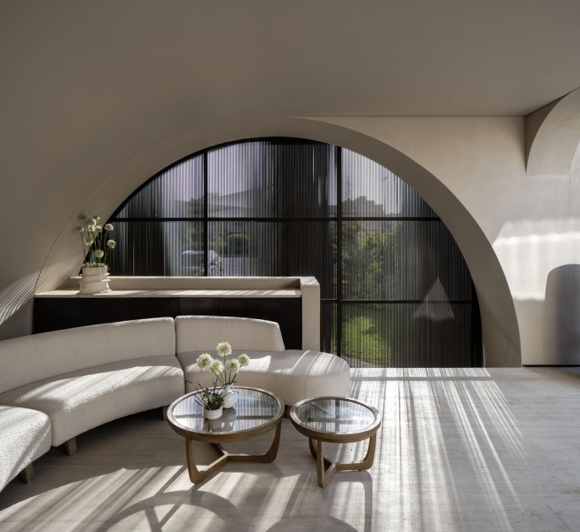 Дом-ракушка с бассейном в городе Абдулла аль-Салем, Кувейт