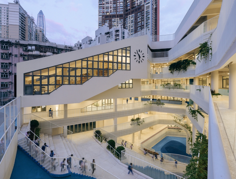 Новая начальная школа "Учжоу" в городе Шэньчжэнь, Китай