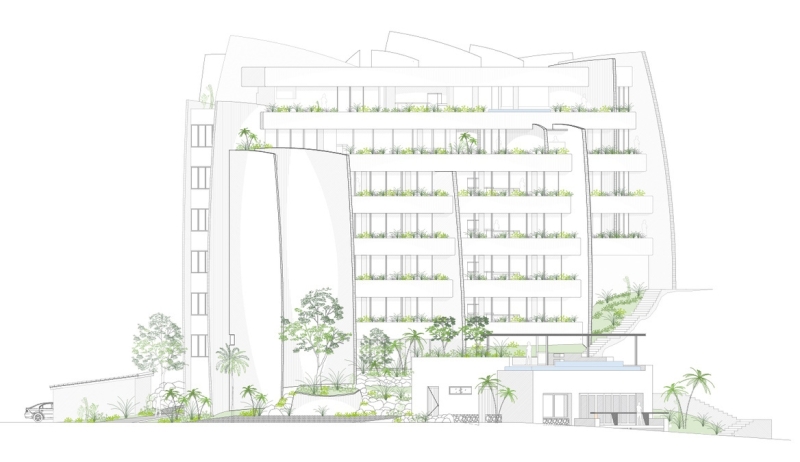 Новый жилой дом "Carpinteros" в городе Сиуатанехо, Мексика