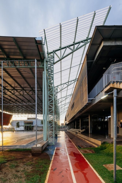 Спортивная площадка для колледжа в городе Рибейран-Прету, Бразилия