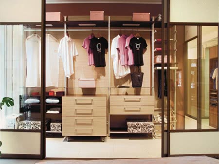 Дизайн интерьера помещений. Дизайн гардеробной