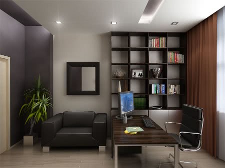 Дизайн интерьера помещений. Дизайн кабинета