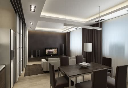 Дизайн интерьера помещений. Дизайн столовой