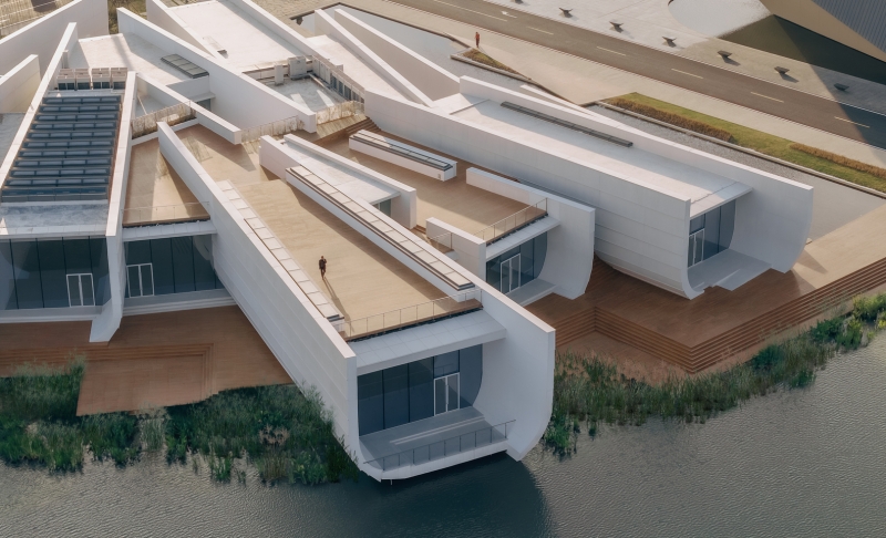 Художественный центр водно-болотных угодий Ченьху, Китай