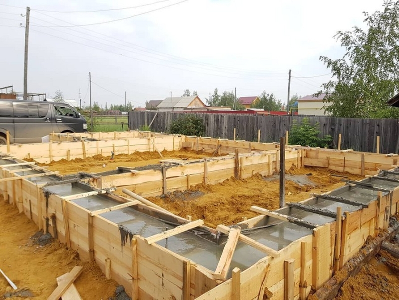 Как залить ленточный фундамент своими руками: пошаговая инструкция