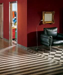 Отделка пола линолеумом