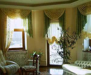 Шторы в интерьере